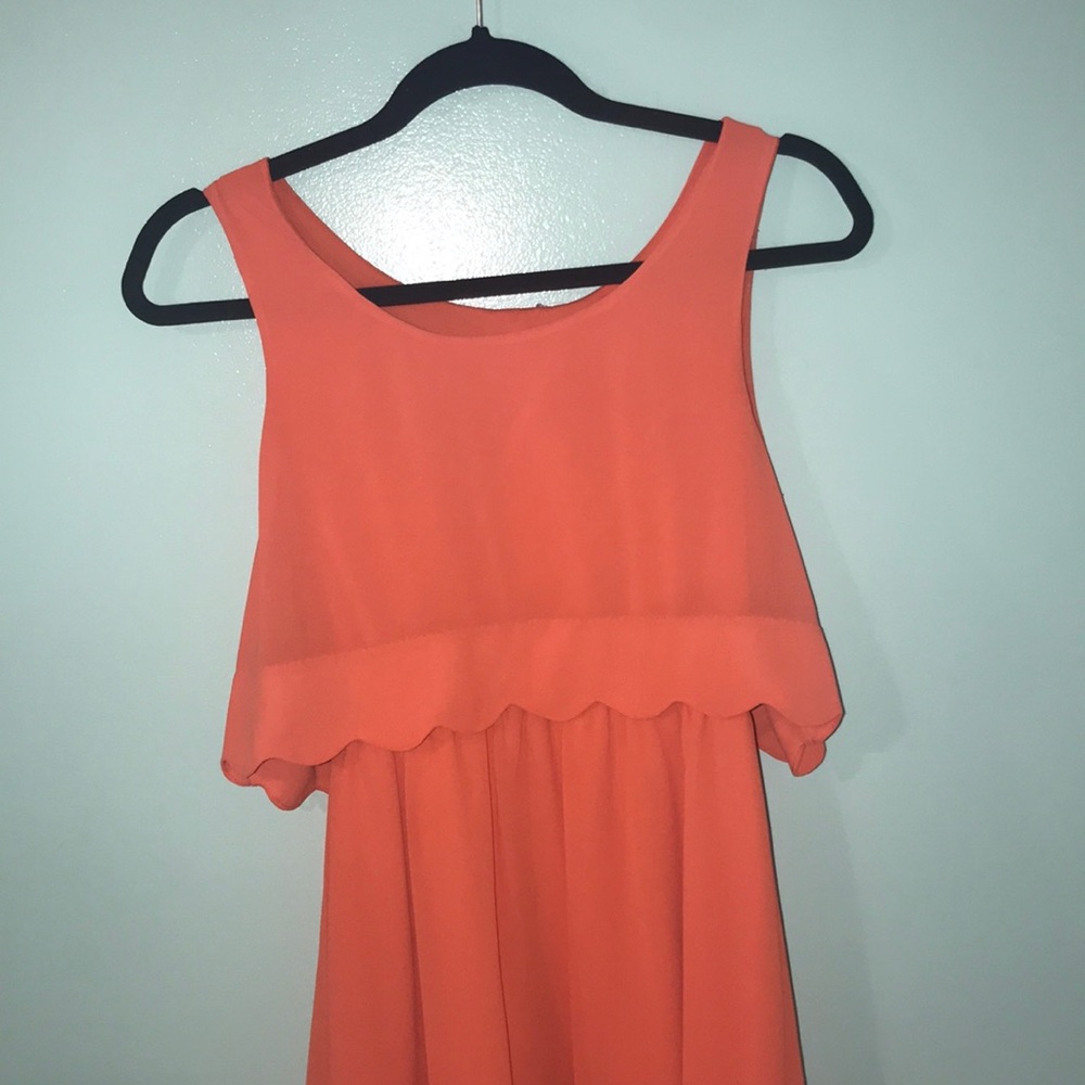 Red Camel Orange Dress